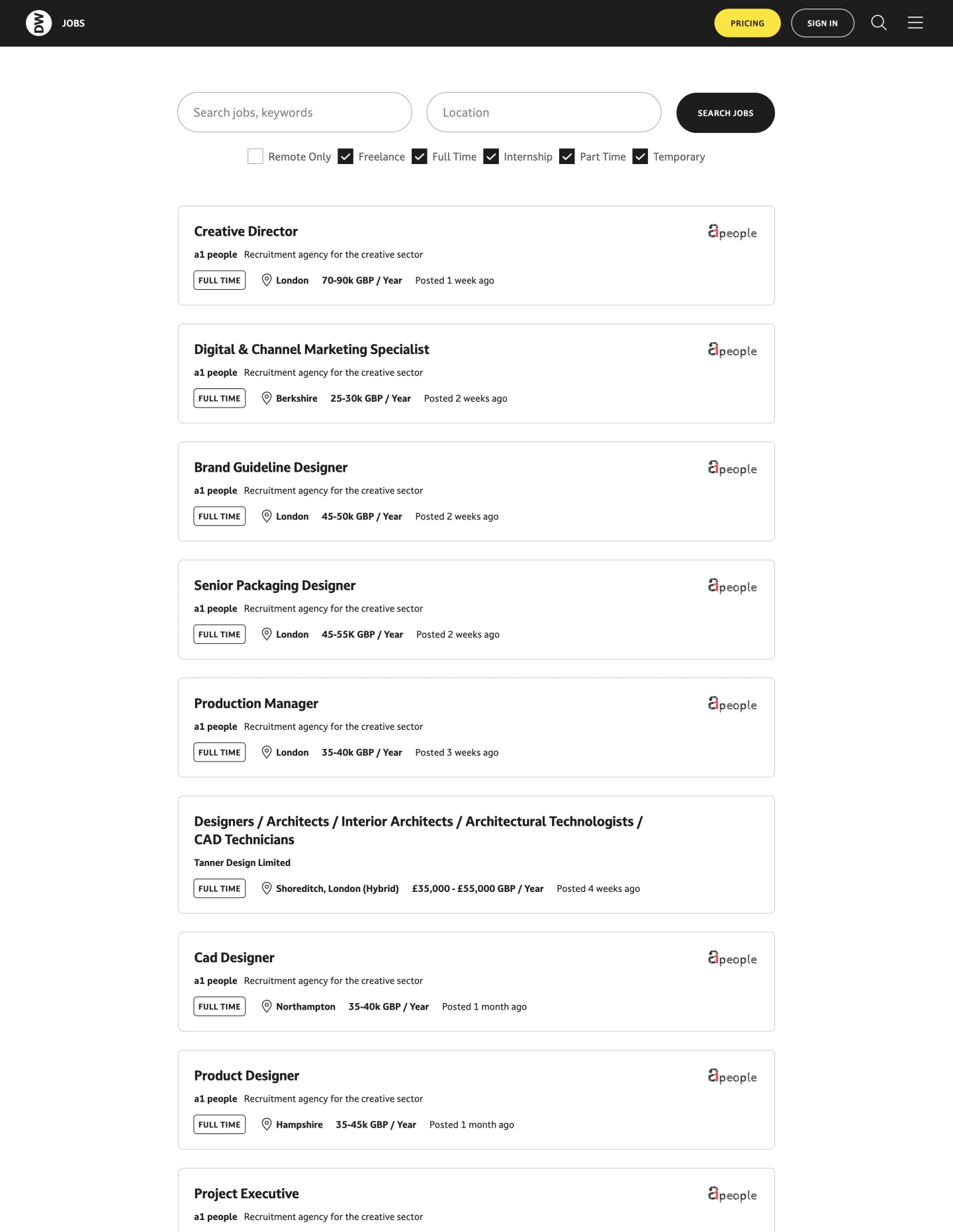 Jobs and opportunities