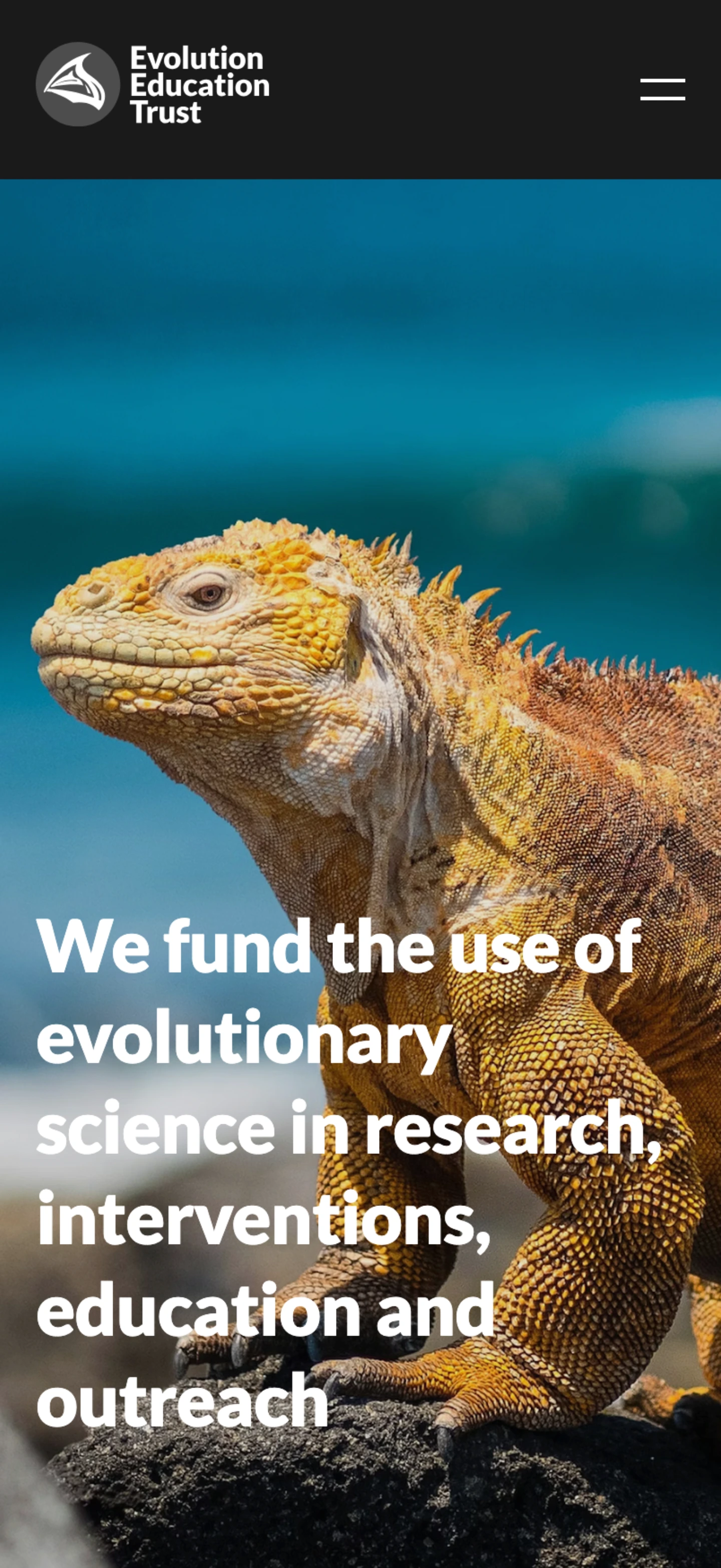Evolution Education Trust home
